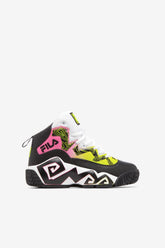 Kids Big Kids (3.5-7) | FILA Big Kids' MB 016 BLACK / SAFETY YELLOW / WHITE