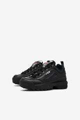 Kids Little Kids (10.5-3) | FILA Little Kids' Disruptor 2 021 BLACK / BLACK / WHITE
