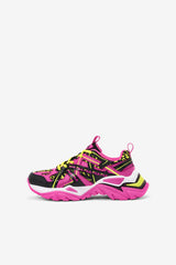 Kids Little Kids (10.5-3) | FILA Little Kids' Electrove 2 652 KNOCKOUT PINK / BLACK / WHITE
