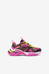 Kids Little Kids (10.5-3) | FILA Little Kids' Electrove 2 652 KNOCKOUT PINK / BLACK / WHITE