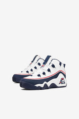 Kids Little Kids (10.5-3) | FILA Little Kids' Grant Hill 1 Offset 125 WHITE / NAVY / RED