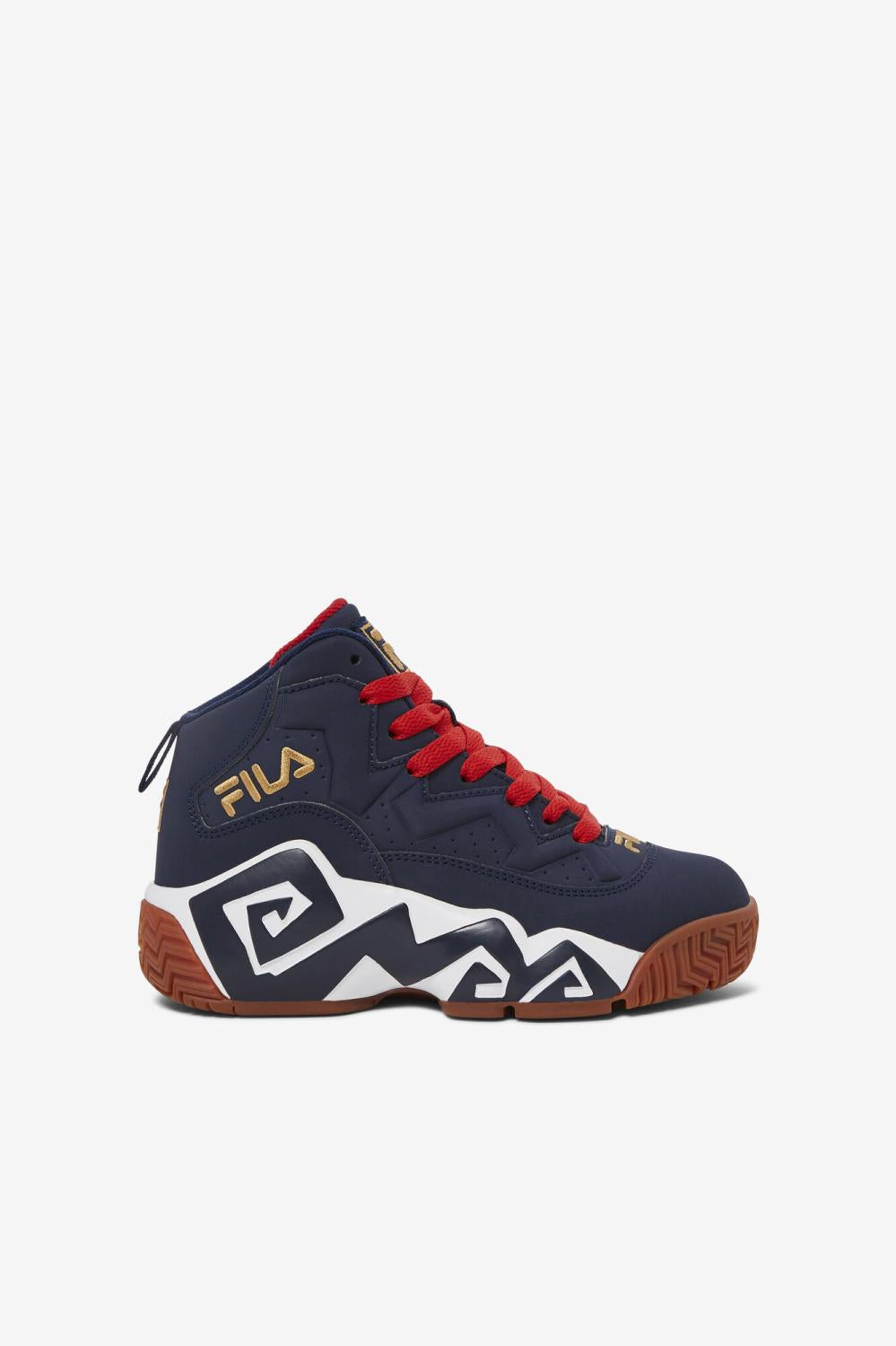 Kids MB | FILA Little Kids' Mb 424 NAVY / WHITE / METALLIC GOLD
