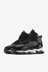 Men Boots | FILA Men's Ray Tracer Tr 2 Mid 060 DARK SHADOW / BLACK / SILVER GRAY
