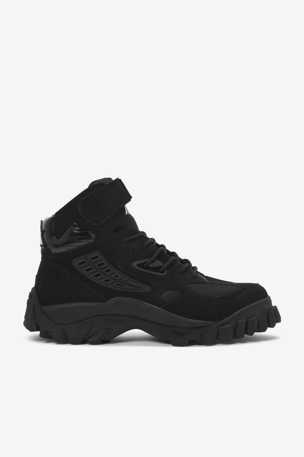 Men Boots | FILA Men's Yak Boots 013 BLACK / BLACK / GARDENIA