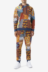 Men Pants & Shorts | FILA Amay Jogger 732 RADIANT YELLOW PRINT / MOONLIT OCEAN