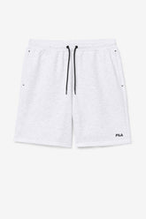 Men Pants & Shorts | FILA Balban Short 078 BLEACHED MARL / BLACK
