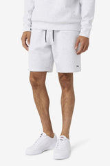 Men Pants & Shorts | FILA Balban Short 078 BLEACHED MARL / BLACK