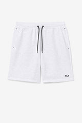 Men Pants & Shorts | FILA Balban Short 078 BLEACHED MARL / BLACK