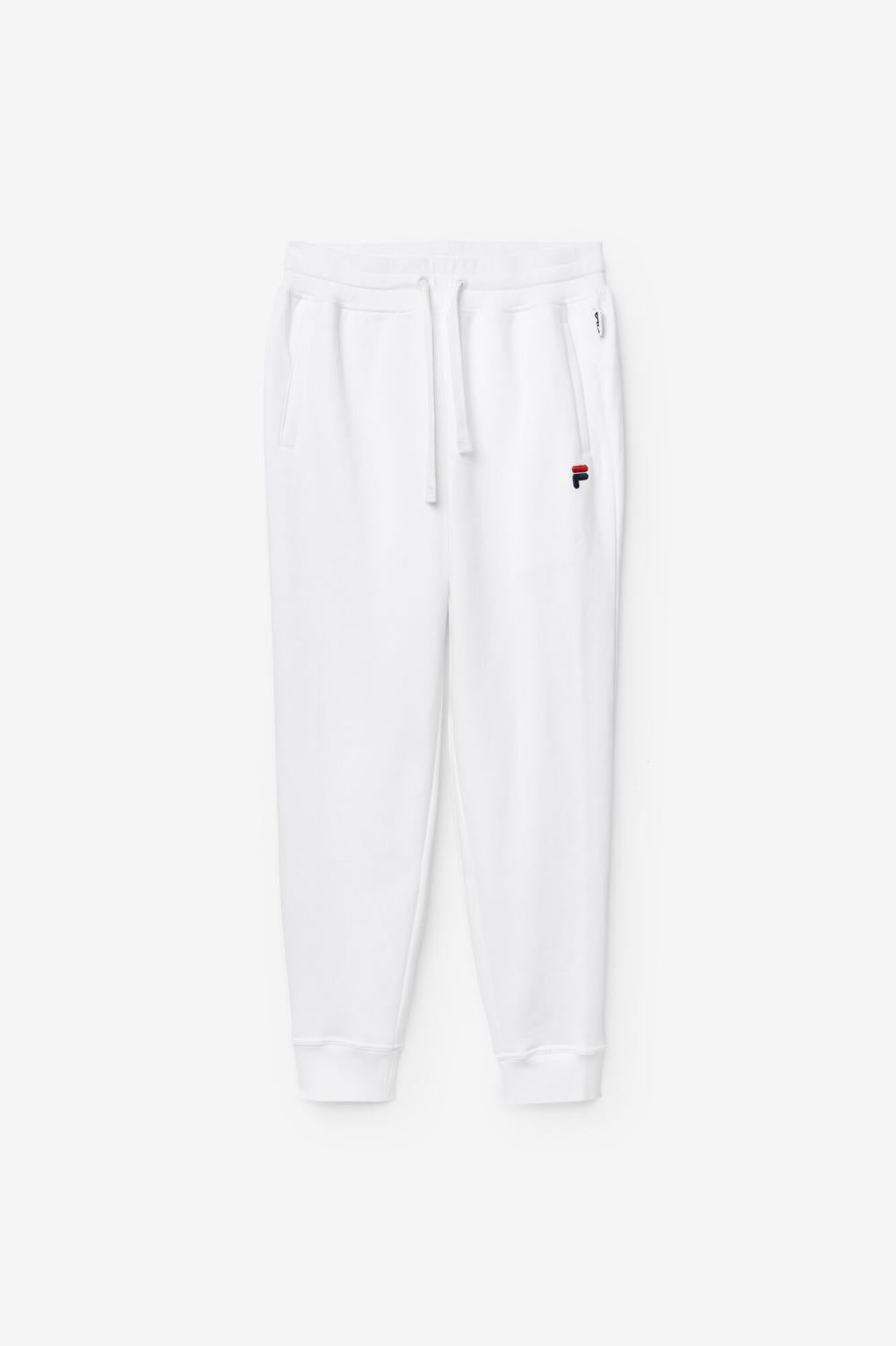 Men Pants & Shorts | FILA Chardon Jogger 100 WHITE