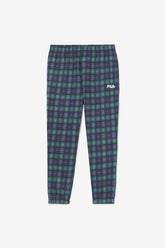 Men Pants & Shorts | FILA Dorm Plaid Jogger 990 JUNE BUG / RHUBARB / FILA NAVY