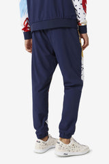 Men Pants & Shorts | FILA FILA X The Museum Printed Track Pant 410 PEACOAT / WHITE / RED
