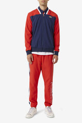 Men Pants & Shorts | FILA FILA X The Museum Track Pant 622 RED / PEACOAT / WHITE