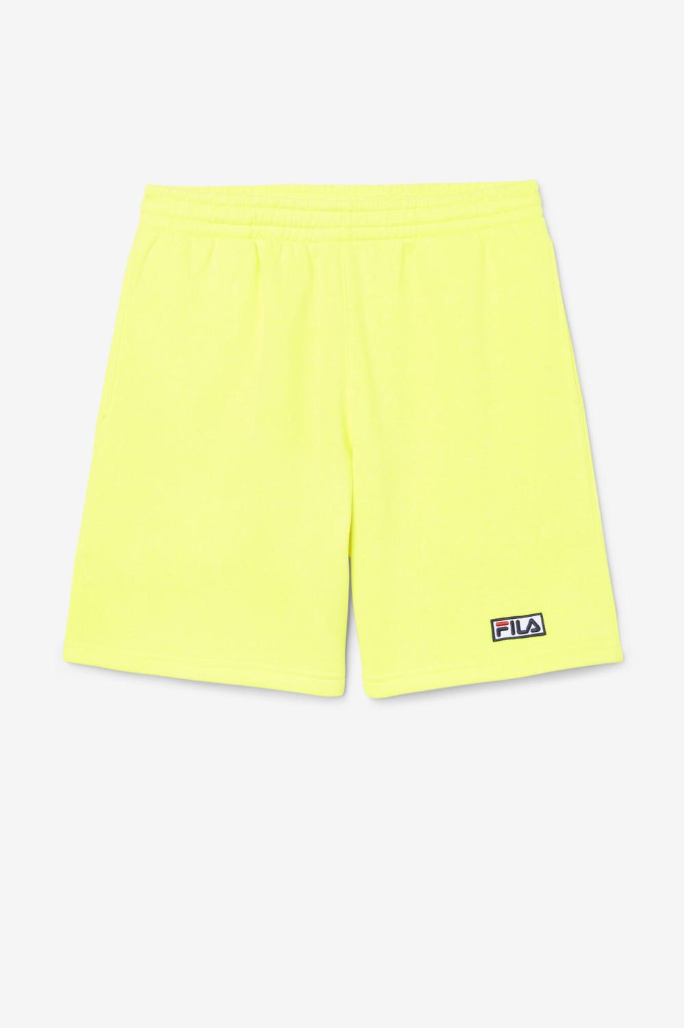Men Pants & Shorts | FILA Kylan Short 735 SAFETY YELLOW