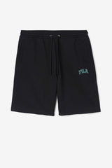 Men Pants & Shorts | FILA Logan Short 001 BLACK / BLUE SPRUCE