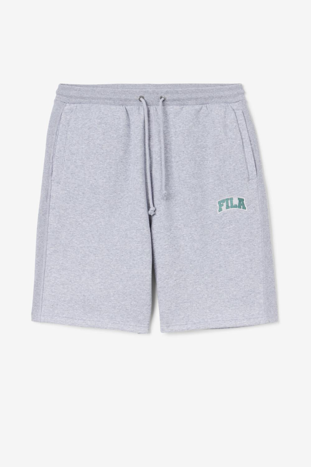 Men Pants & Shorts | FILA Logan Short 064 LIGHT GREY MARL / BLUE SPRUCE