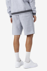 Men Pants & Shorts | FILA Logan Short 064 LIGHT GREY MARL / BLUE SPRUCE