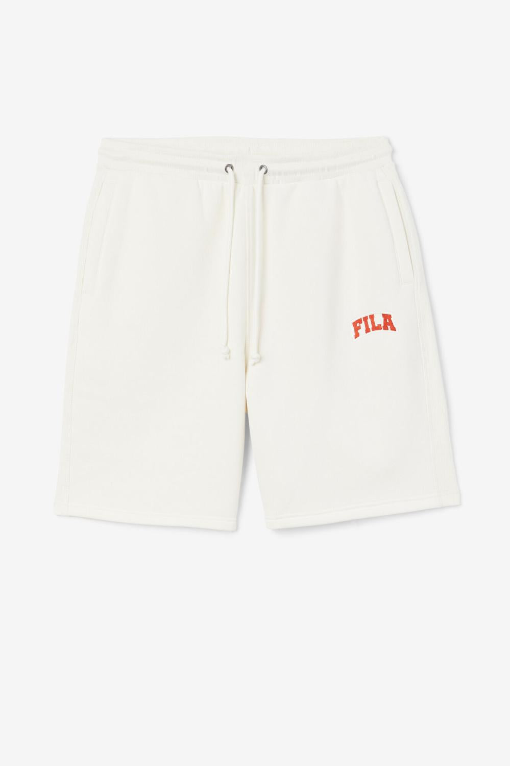 Men Pants & Shorts | FILA Logan Short 132 GARDENIA / FIERY RED
