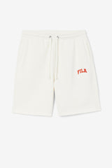 Men Pants & Shorts | FILA Logan Short 132 GARDENIA / FIERY RED