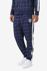 Men Pants & Shorts | FILA Oshan Track Pant 410 FILA NAVY / GARDENIA / JUNE BUG