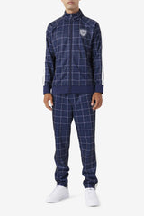 Men Pants & Shorts | FILA Oshan Track Pant 410 FILA NAVY / GARDENIA / JUNE BUG