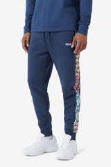 Men Pants & Shorts | FILA Pawa Jogger 933 MOONLIT OCEAN