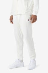 Men Pants & Shorts | FILA Ravid Velour Pant 172 EGRET