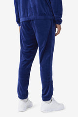 Men Pants & Shorts | FILA Ravid Velour Pant 919 BLUEPRINT
