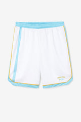 Men Pants & Shorts | FILA Semi-Pro Basketball Short WHITE / SCUBA BLUE / RADIENT YELLOW