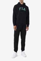 Men Pants & Shorts | FILA Trent Jogger 001 BLACK / BLUE SPRUCE