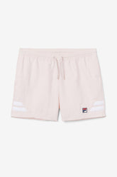 Men Pants & Shorts | FILA Vantage Swim Short 500 PINK DOGWOOD / WHITE