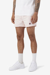 Men Pants & Shorts | FILA Vantage Swim Short 500 PINK DOGWOOD / WHITE