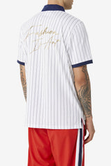 Men Polo & Rugby Shirts | FILA FILA X The Museum BB1 Polo 100 WHITE / PEACOAT / RED