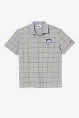 Men Polo & Rugby Shirts | FILA Mand Polo 042 MONUMENT / BLAZING YELLOW / JUNE BUG