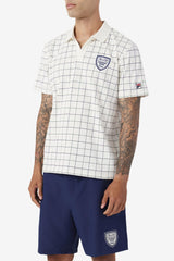 Men Polo & Rugby Shirts | FILA Mand Polo 281 GARDENIA / JUNE BUG / FILA NAVY