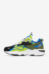 Men Ray Tracer | FILA Men's Ray Tracer Apex 116 WHITE / BLACK / LIME PUNCH