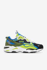 Men Ray Tracer | FILA Men's Ray Tracer Apex 116 WHITE / BLACK / LIME PUNCH
