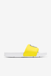 Men Sandals & Slides | FILA Men's Drifter CC 138 WHITE / BLAZING YELLOW / FILA NAVY