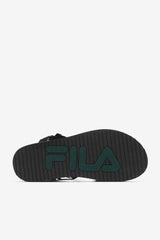 Men Sandals & Slides | FILA Men's Drifter DNS 041 BLACK / JUNE BUG / SAFFRON