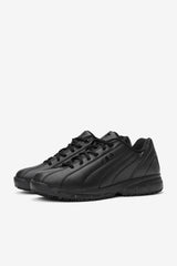 Men Slip Resistant Shoes | FILA Men's Memory Niteshift Slip Resistant Shoe 001 BLACK / BLACK / BLACK