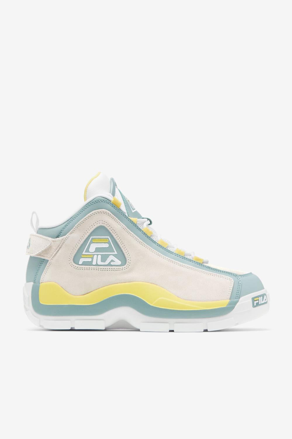 Men Sneakers | FILA Men's Grant Hill 2 101 WHITE / EGRET / GRAY MIST