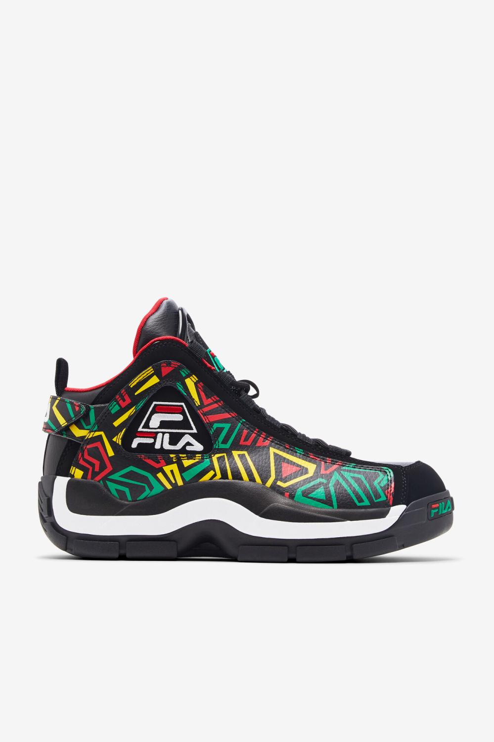 Men Sneakers & Lifestyle | FILA Men's Grant Hill 2 041 BLACK / JELLY BEAN / LEMON