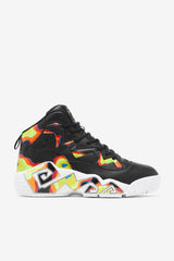 Men Sneakers & Lifestyle | FILA Men's MB 024 BLACK / RED ORANGE / FILA RED