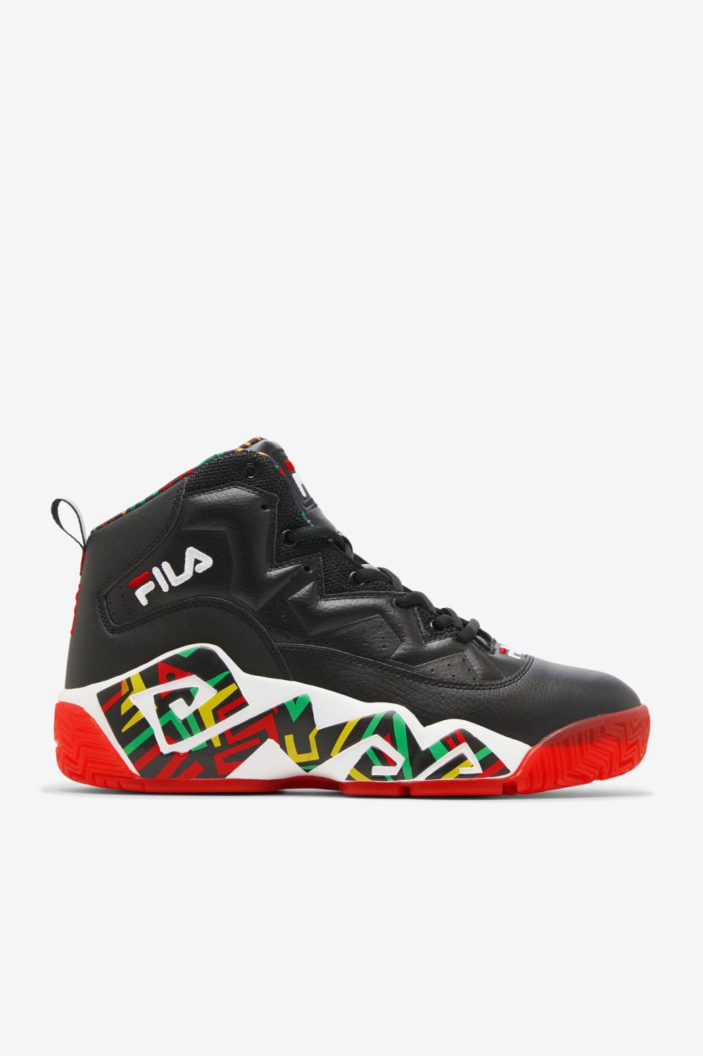 Men Sneakers & Lifestyle | FILA Men's MB 041 BLACK / JELLY BEAN / LEMON