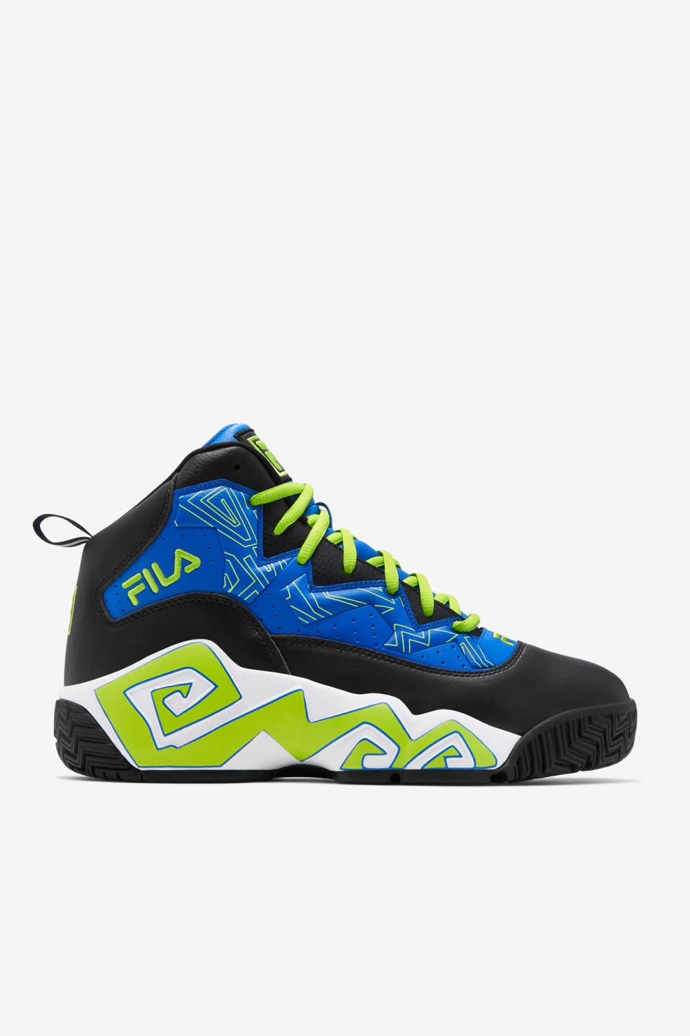 Men Sneakers & Lifestyle | FILA Men's MB 405 PRINCE BLUE / BLACK / LIME PUNCH