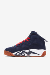 Men Sneakers & Lifestyle | FILA Men's MB 424 NAVY / WHITE / METALLIC GOLD