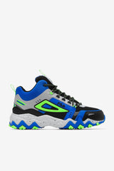 Men Sneakers & Lifestyle | FILA Men's Oakmont Tr Mid 042 BLACK / HIGH RISE / ELECTRIC BLUE