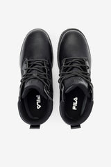Men Steel Toe Shoes | FILA Men's Landing Steel Slip Resistant Steel Toe Boot BLK/BLK/BLK