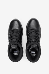 Men Steel Toe Shoes | FILA Men's Memory Breach Slip Resistant Steel Toe Shoe 001 BLACK / BLACK / BLACK