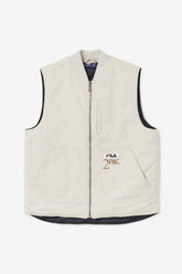 Men Sweaters & Outerwear | FILA 2Pac Vest 031 DOVE / BLACK