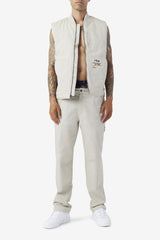 Men Sweaters & Outerwear | FILA 2Pac Vest 031 DOVE / BLACK